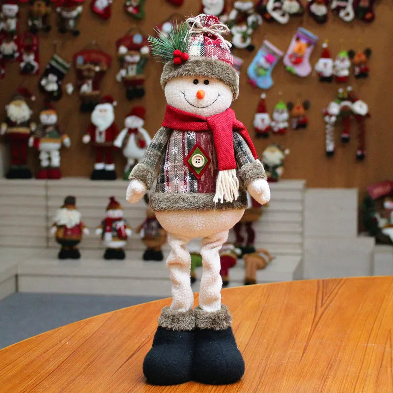 Encantadores Bonecos de Natal: Espalhando Paz e Alegria em Seu Lar